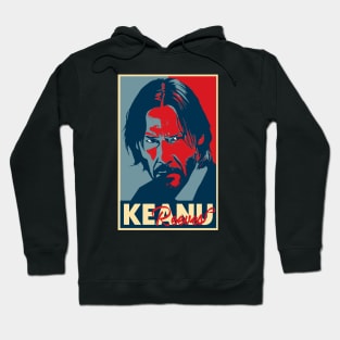 John Wick //keanu reeves popart Hoodie